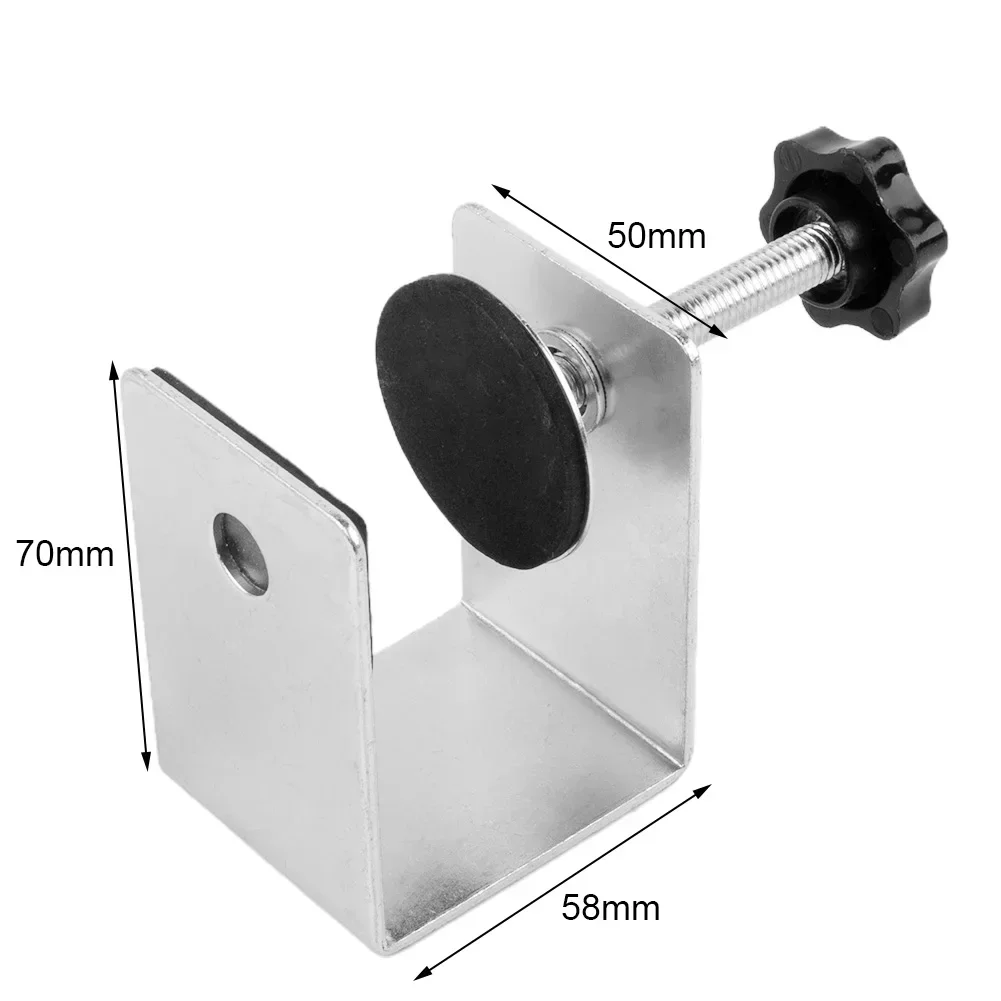 ALLGOOD 2pcs Universal Drawer Front Installation Clamps Holder Adapter Kit Aids Jig Tool Adjustable Fixing Clip For Woodworking