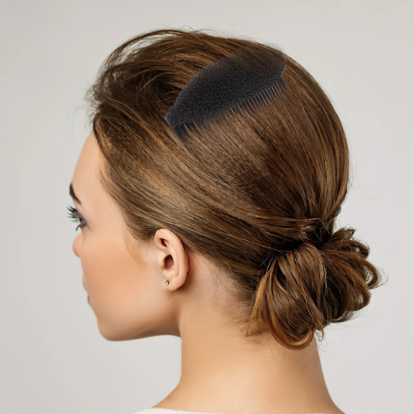 4pcs Flexible Volume Inserts for Hair Styling – Invisible Bun Makers, Root Lifters & Face Contouring Accessories