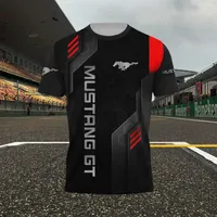 Next Level Ford Mustang Supercar Rally T Shirt Men Women Clothes Breathable Quick Dry Sweat-absorbing Elastic Casual Moto Tops