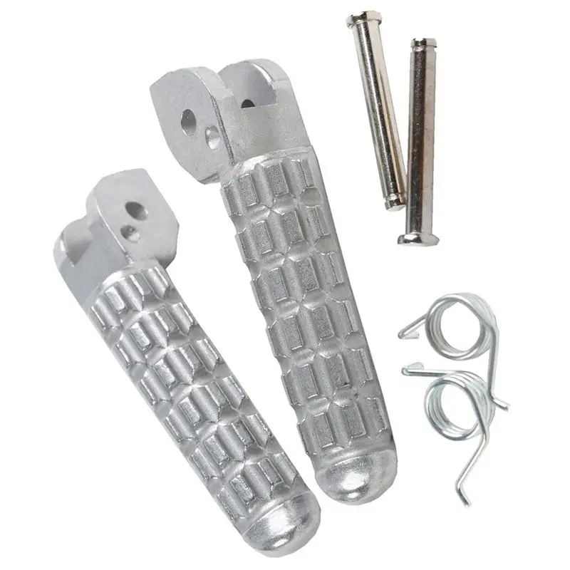 A57E-Motorcycle Front Footrests Foot Pegs Small Foot Pedals Fit For Ducati Monster 696 796 2009 2010 2011 2012 2013 2014 Models
