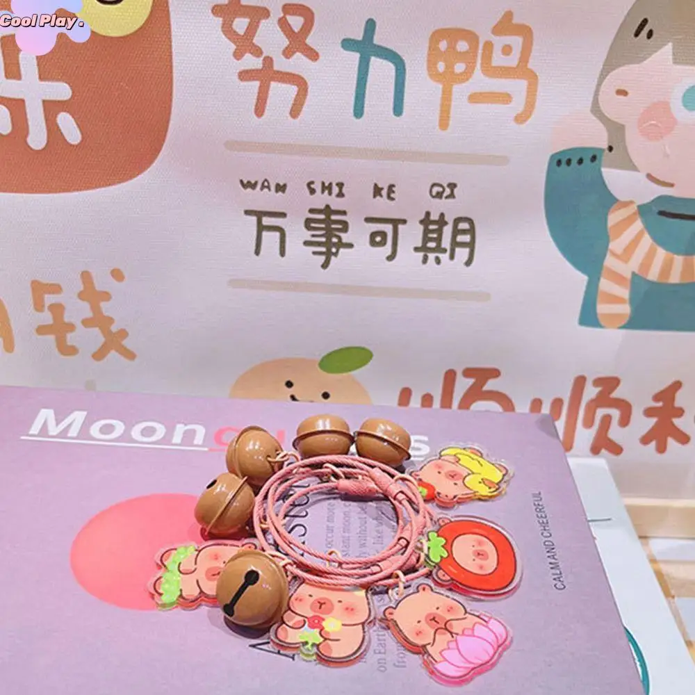 Creative Capybara Capybara Acrylic Keychain Acrylic Cute Capibara Bag Hanging Creative Puppy Kapibara Keyring Couple