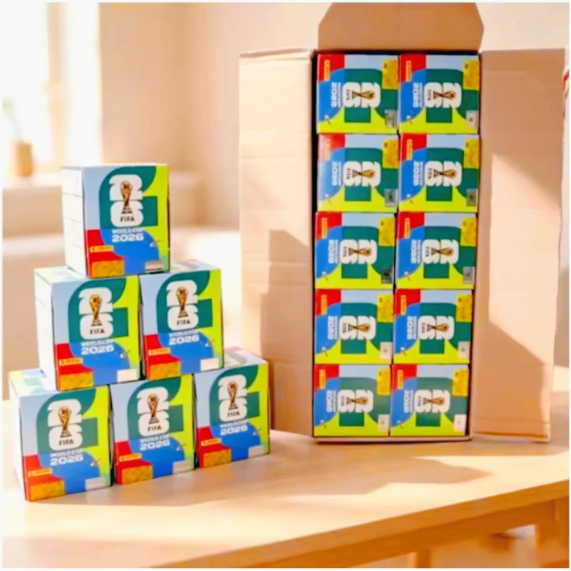 Regalo Para Amantes Del Fútbol Caja Pegatinas Panini Copa Mundial FIFA 2026 Álbum Pegatinas Jugadores Coleccionables view 4