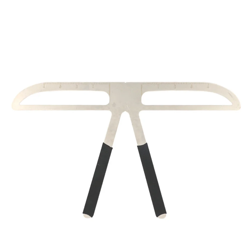 Professionele wenkbrauw stencil liniaal herbruikbare driepunts balans positioneringsset voor natuurlijke symmetrische wenkbrauwen tekengereedschap