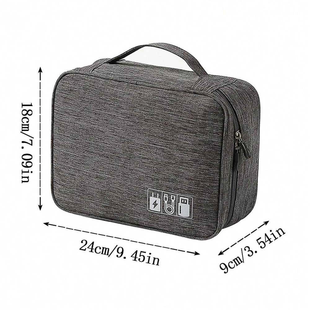 Travel Electronic Digital Storage Bag, Multifunctional High-capacity Earphones, Data Cable Protective Case, Dust Bag-ll