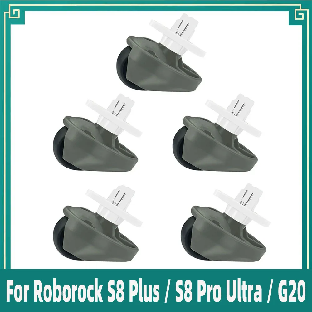 

Compatible For Roborock S8 Plus / S8 Pro Ultra / G20 Robot Vacuum Cleaner Front Wheel Caster Accessories Parts Replacement