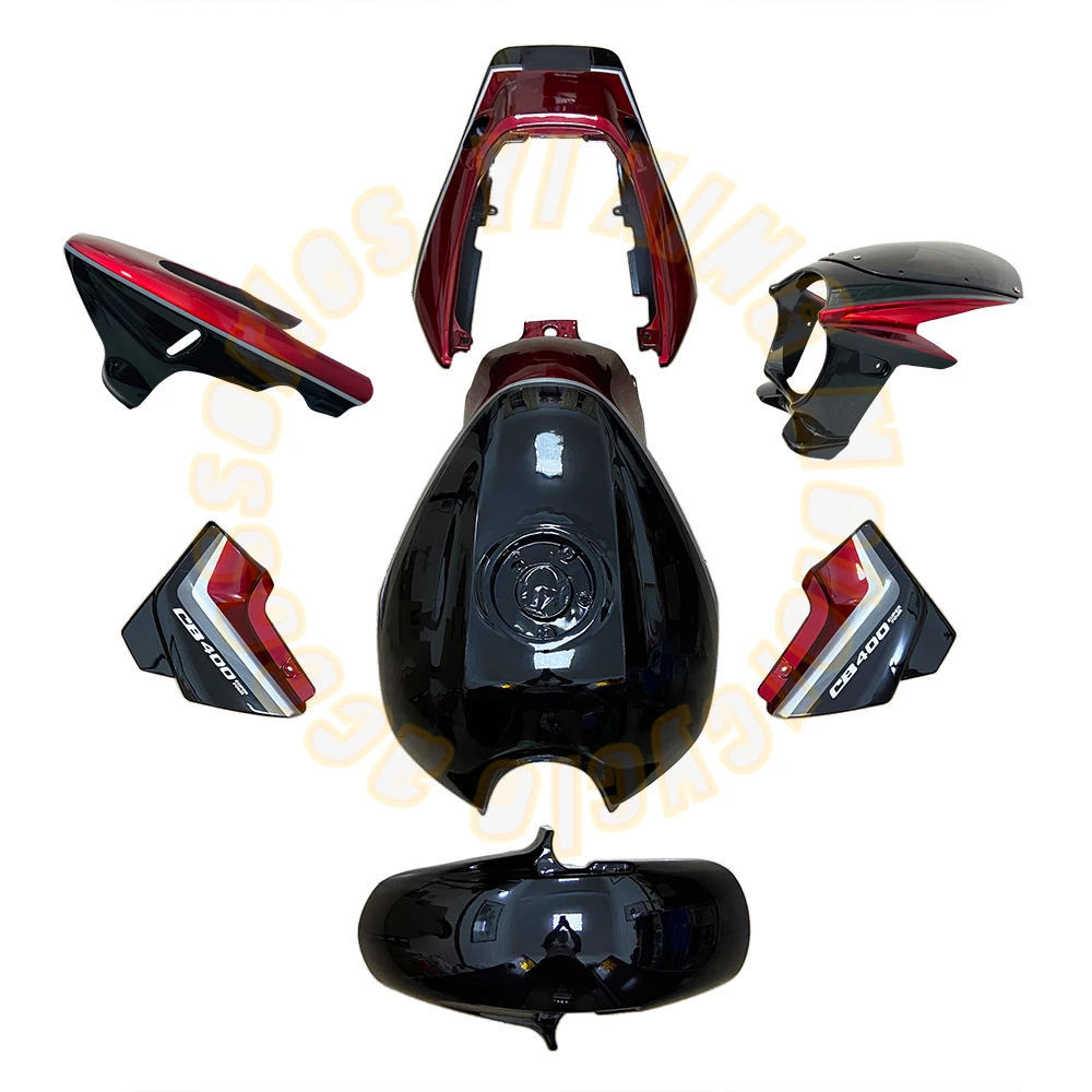 Suitable for Honda CB400SF 2003-2007 VTEC3 injection molding fairing 7-piece set Carbon fiber pattern CB400 03 04 05 06 07