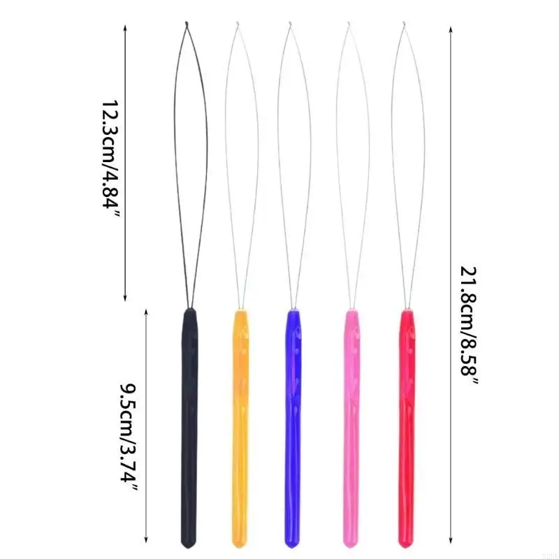 N2UE مفتوحة كبيرة العين الديكور إبرة عقد من اللؤلؤ أدوات سوار إبرة الفولاذ المقاوم للصدأ