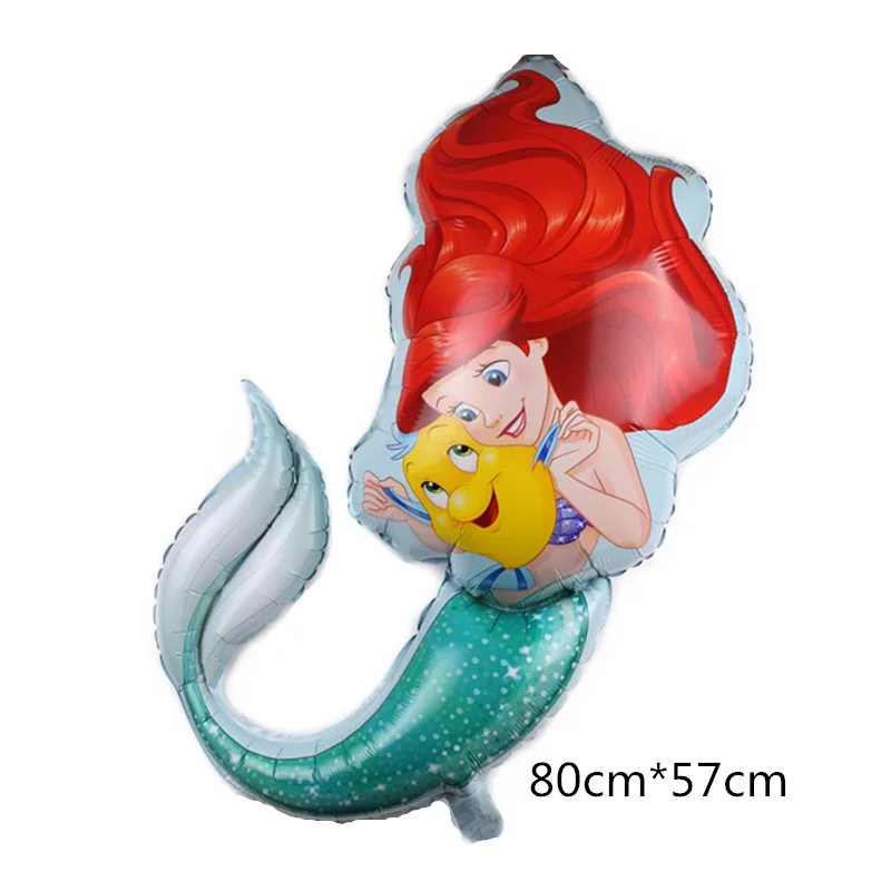 50pcs Disney Various shapes Inflatable Helium Foil Balloons Cartoon Baby Shower Decorations Balloons Kids Toy Birthday Party