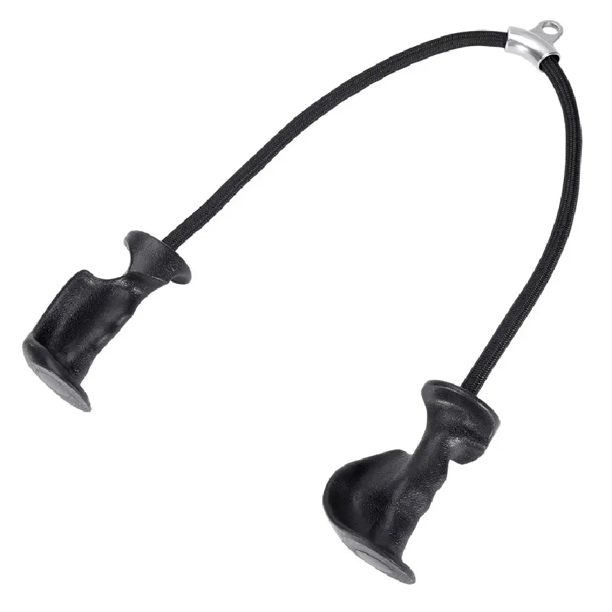 Tricep Rope with Ergonomic Handles, Gym Tricep Pull Down Rope for Cable Machine, Pulley System, Triceps Rope Cable Attachment