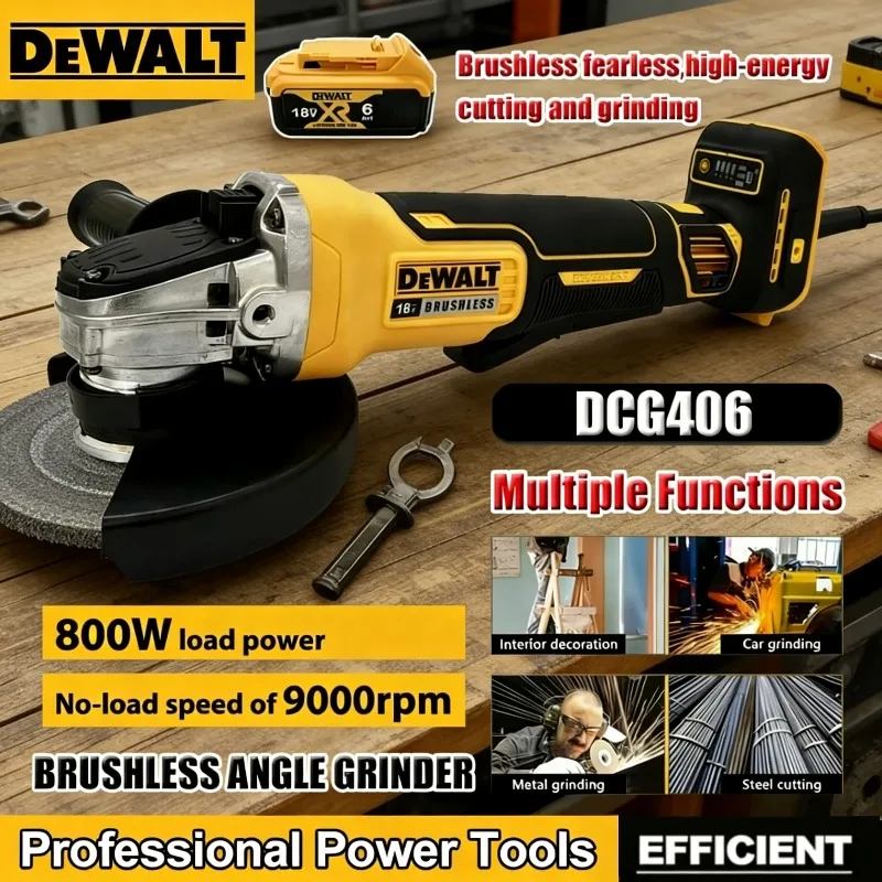 dewalt-dcg406-9000rpm-brushless-angle-grinder-cordless-cutting-125mm-machine-impact-polisher-machine-rechargeable-power-tool