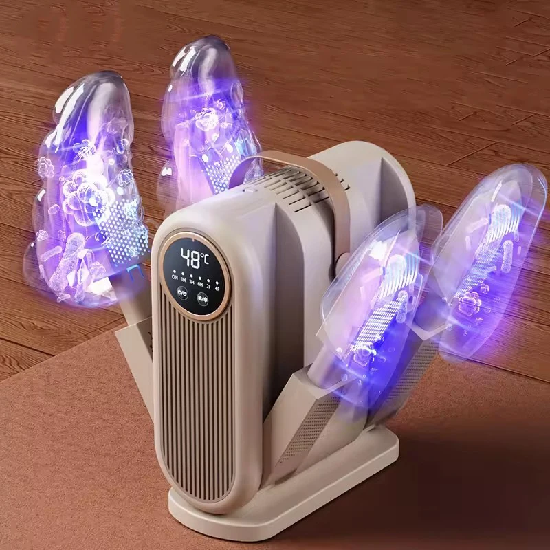 Zai Xiao Foldable Shoe Dryer Electric Shoe and Boot Dryer Timing Control Household Shoe Warmer Portable Heater For Socks Boot