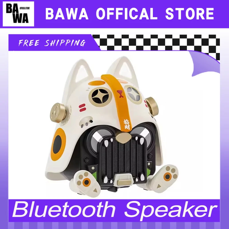 

Wireless Bluetooth Speaker Friday Canned Darth Meow High Sound Quality Audio Wireless Speaker Home Desk Decoration Gifts