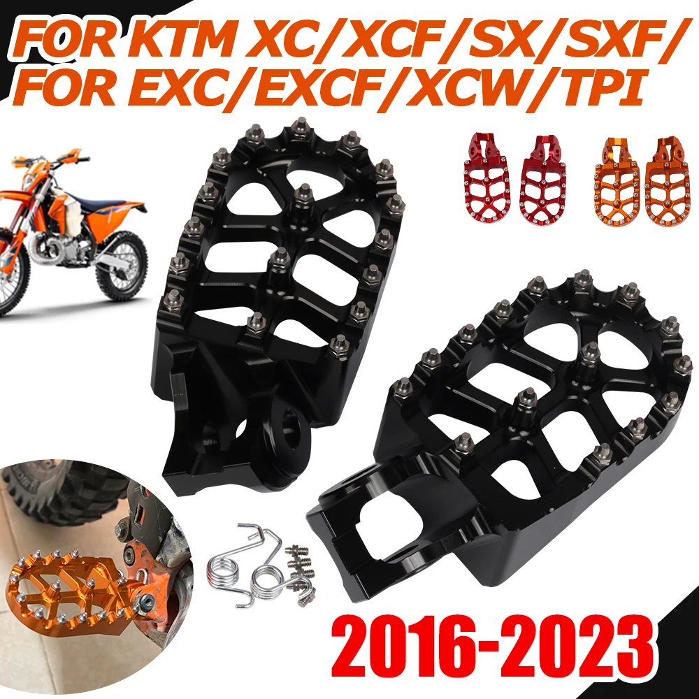 

Для KTM SX SX-F SXF XC-F XCF SX 125-530 EXC EXCF EXC-F XC XC-F XCF 85SX 2022 аксессуары подставки для ног подножки Pegs педали