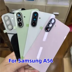 Bilashmart Back Glass back cover case Samsung Galaxy A56 A36 SM A566B/DS A366B/DS battery cover Housing Cover Repair Parts Battery Door