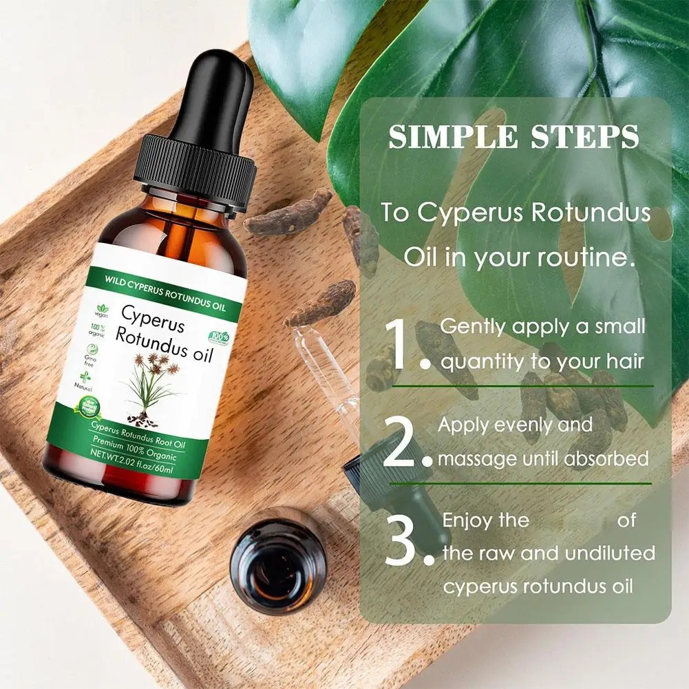 60 مللي زيت إزالة الشعر الدوار الطبيعي العناية اللطيفة يقلل من نمو شعر الجسم ترطيب زيت السرو المغذي للبالغين #5