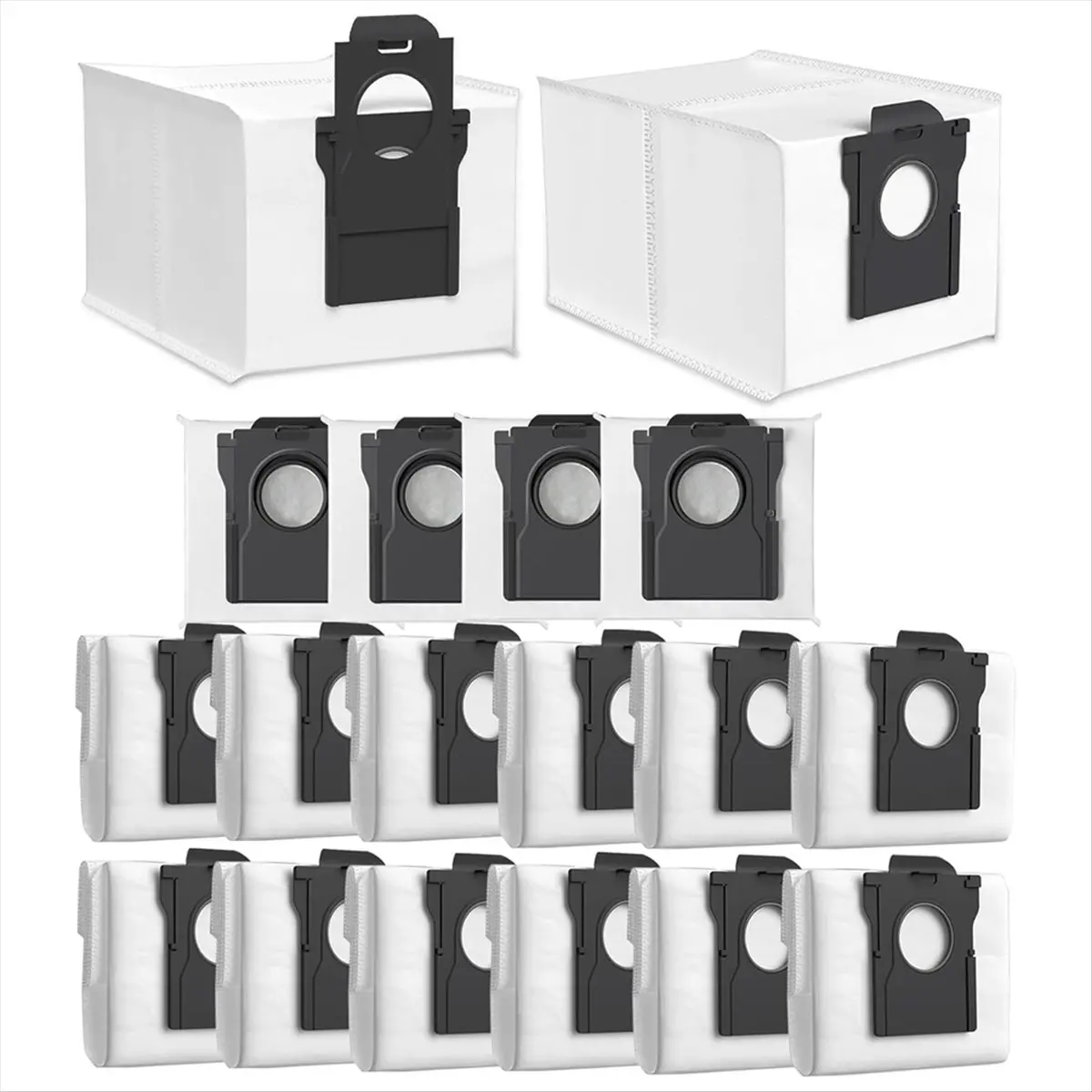 

18 шт. сменные мешки для пыли для X40 Ultra/X30 Ultra/L40 Ultra/L10s Pro Ultra/L10s Ultra Gen2, детали для пылесоса [BWASCLIM]