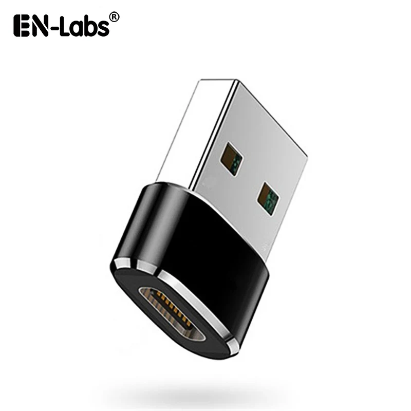 USB-C Female to USB-A Male OTG Adapter PC Computer Laptop Charger Hub USB2.0 Port to USBC Converter for Data Sycn Fast Charging