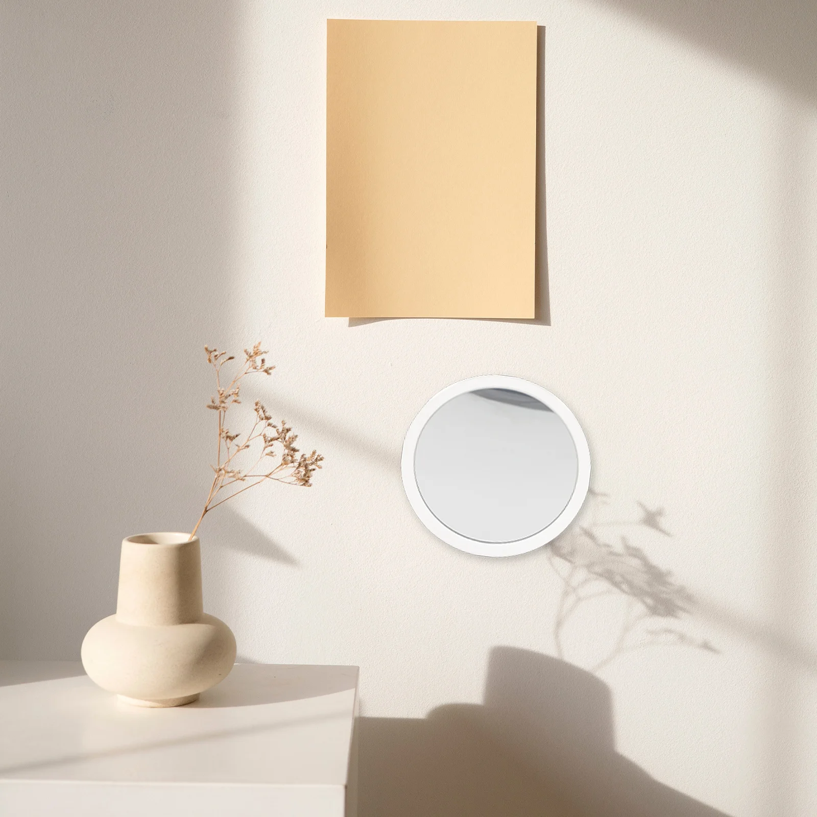 흡착식 10배 확대경 실용적인 원형 욕실 거울 남녀 공용 일상 사용 여행 선물 10배 확대경