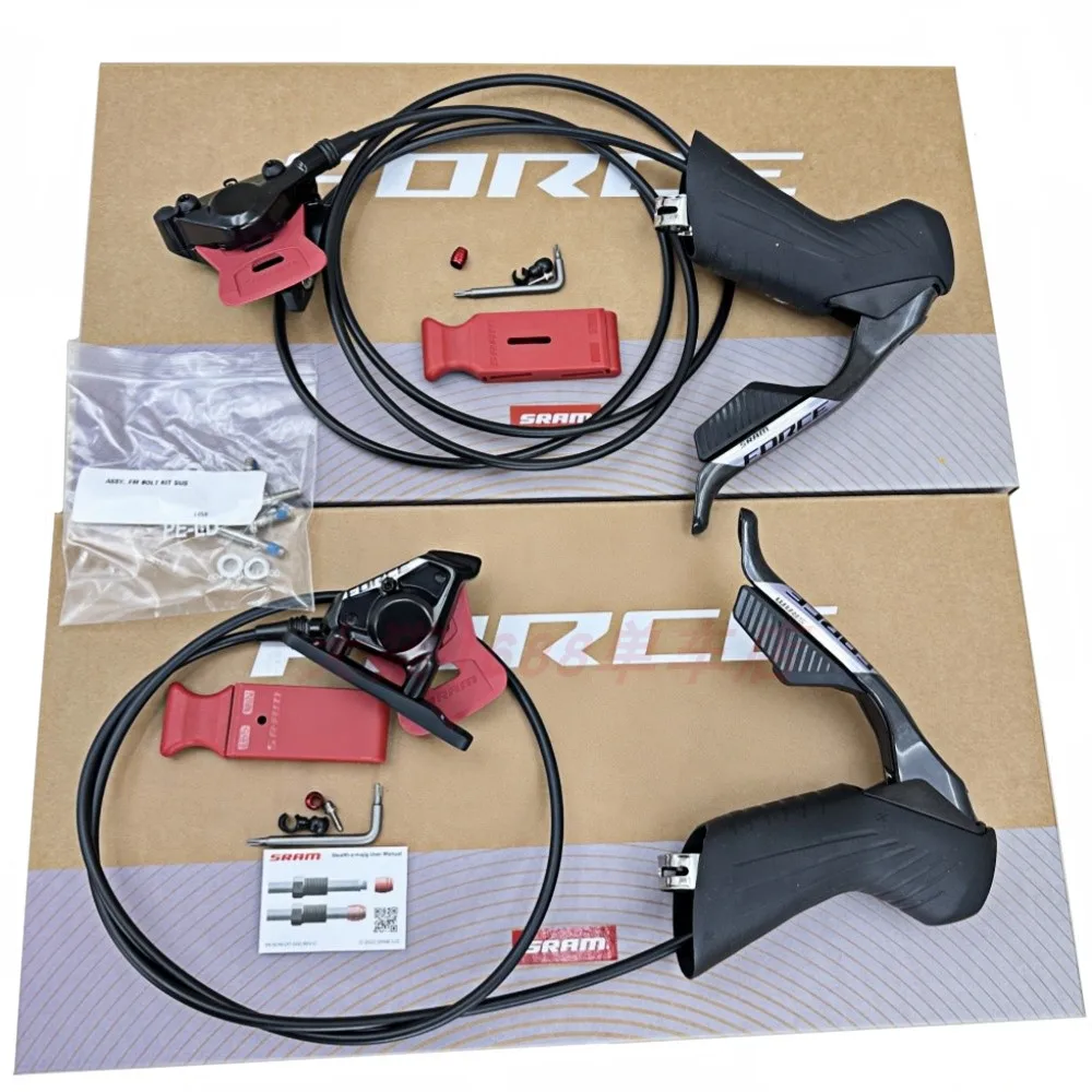 

НОВАЯ МОДЕЛЬ SRAM 2026 Force AXS HRD Система переключения передач слева, правая ВАЖЕЛЬ передняя, задний тормоз Тормозная система на один палец с поддержкой AXS