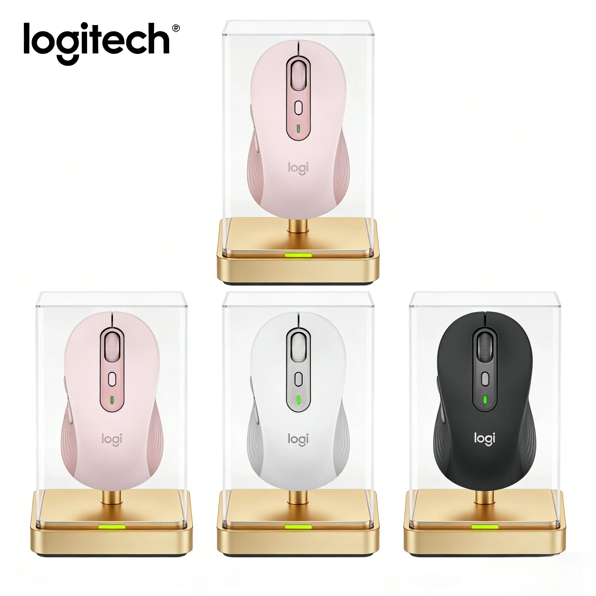 

Logitech M750 Silent Mouse+MX3S Ergonomic Handle, 4000 DPI Adjustable, 10 Meter Battery Life, 24 Months Battery, Bluetooth