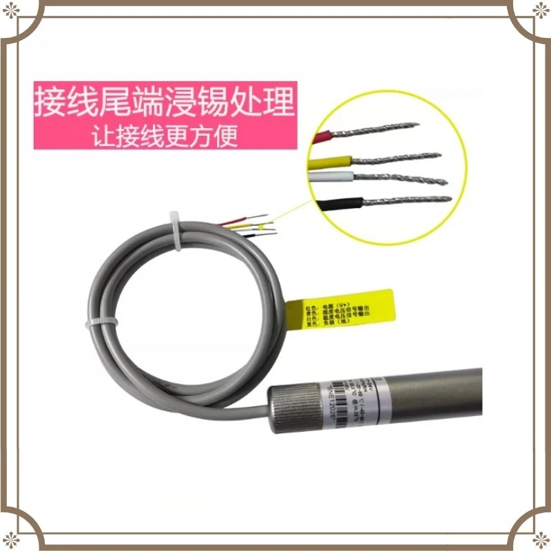 FG6020 Temperature Humidity Sensor 4-20mA Output IP68 Waterproof 15-30V DC Temperature Humidity Transmitter Sensor Probe