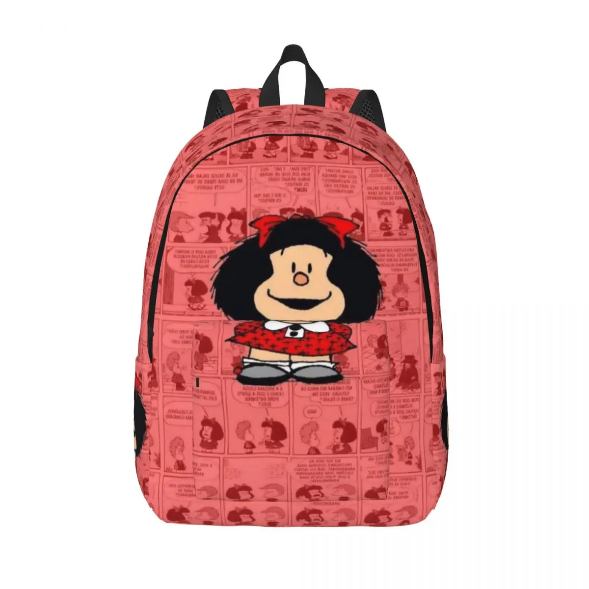 

Mafalda For Girls Boys Large Capacity Student Backpack Lightweight waterproof Backpack 15.7in 17.7in