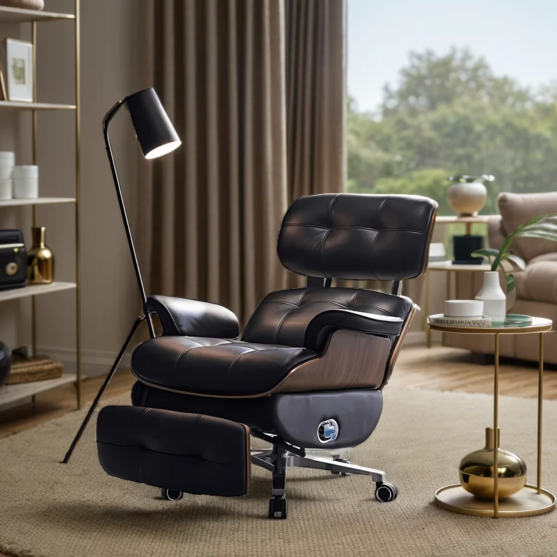 Recliner Ergonomic Office Chair Luxury Mobile Comfortable Office Chair Bedroom Conference Reading Silla Oficina Home Furniture