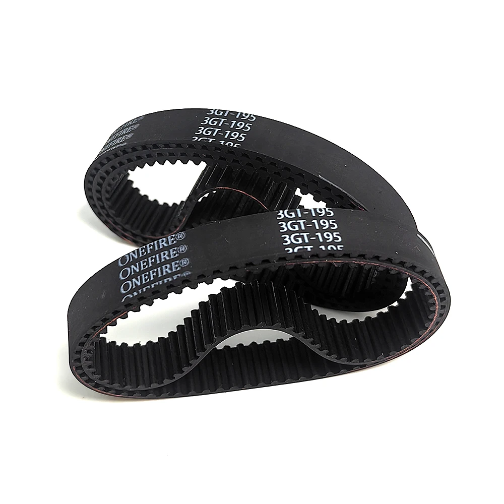 3GT Rubber Loop Timing Belt Length=174 177 180 186 189 192 195 201 207 210 216mm Width 5/6/7/9/10/12/15mm Synchronous Drive Belt