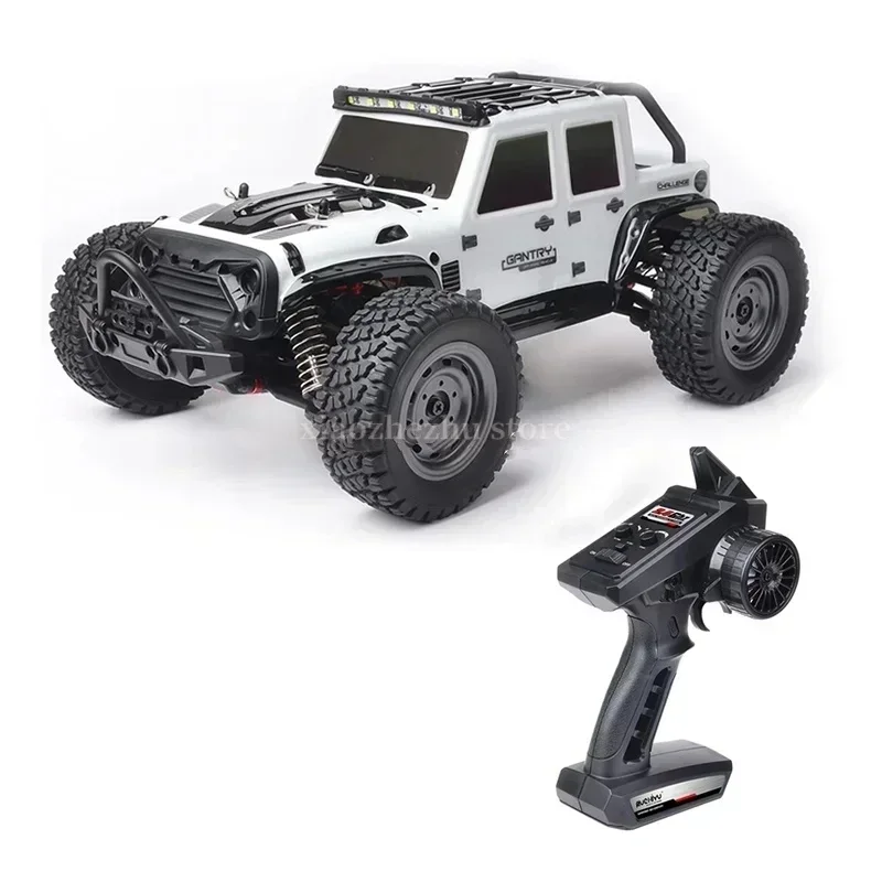 Brushless Controle Remoto Pickup Car, 1:16 Caminhão Off-Road, Velocidade Stepless, 4WD RC Car Model, Crianças Xmas Toys Gift, Novo, 4wd