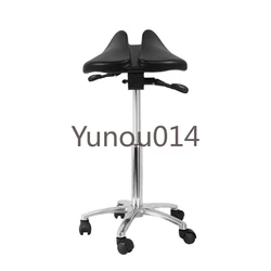 Multi Adjuster Ergonomic Swing Saddle Seat, Multi Functional Back Posture Stool with Tilting Seat, Saddle Chair