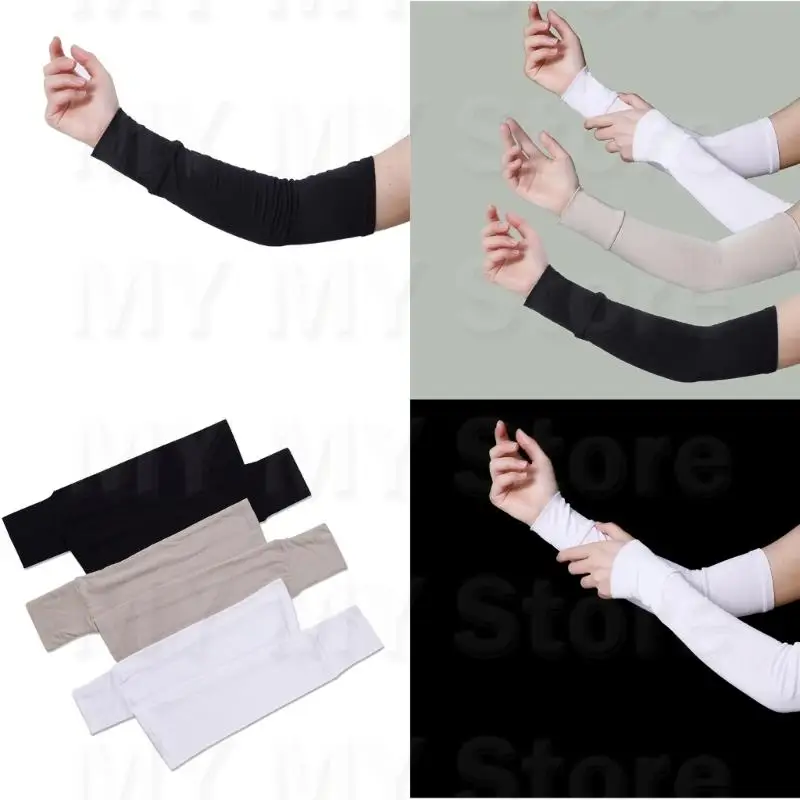 N1he cotton ARM Sleeves Aredable Sunproof Arm Vỏ cho các hoạt động ngoài trời khác nhau