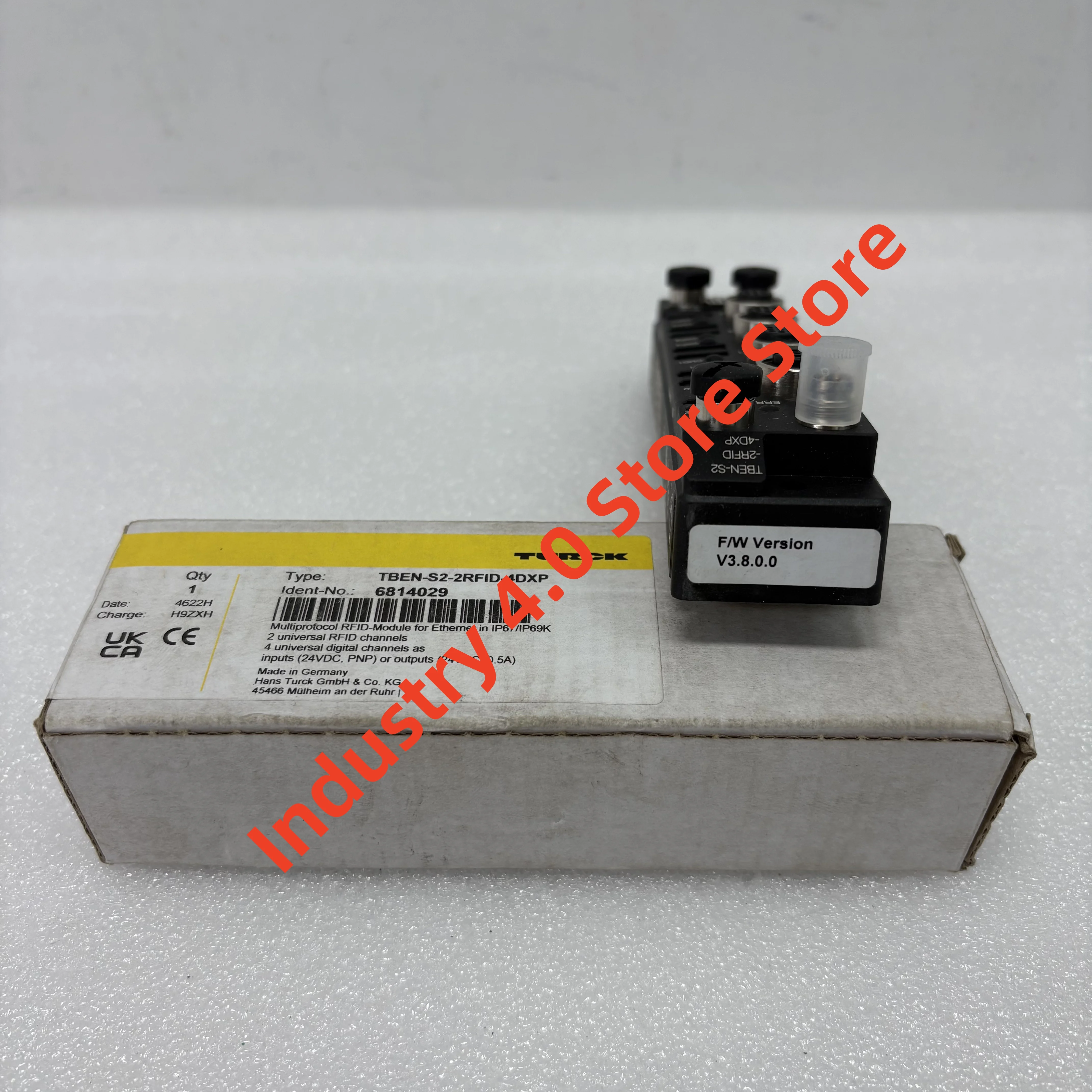 وحدة PLC TBEN-S2-2RFID-4DXP 6814029 أصلية جديدة