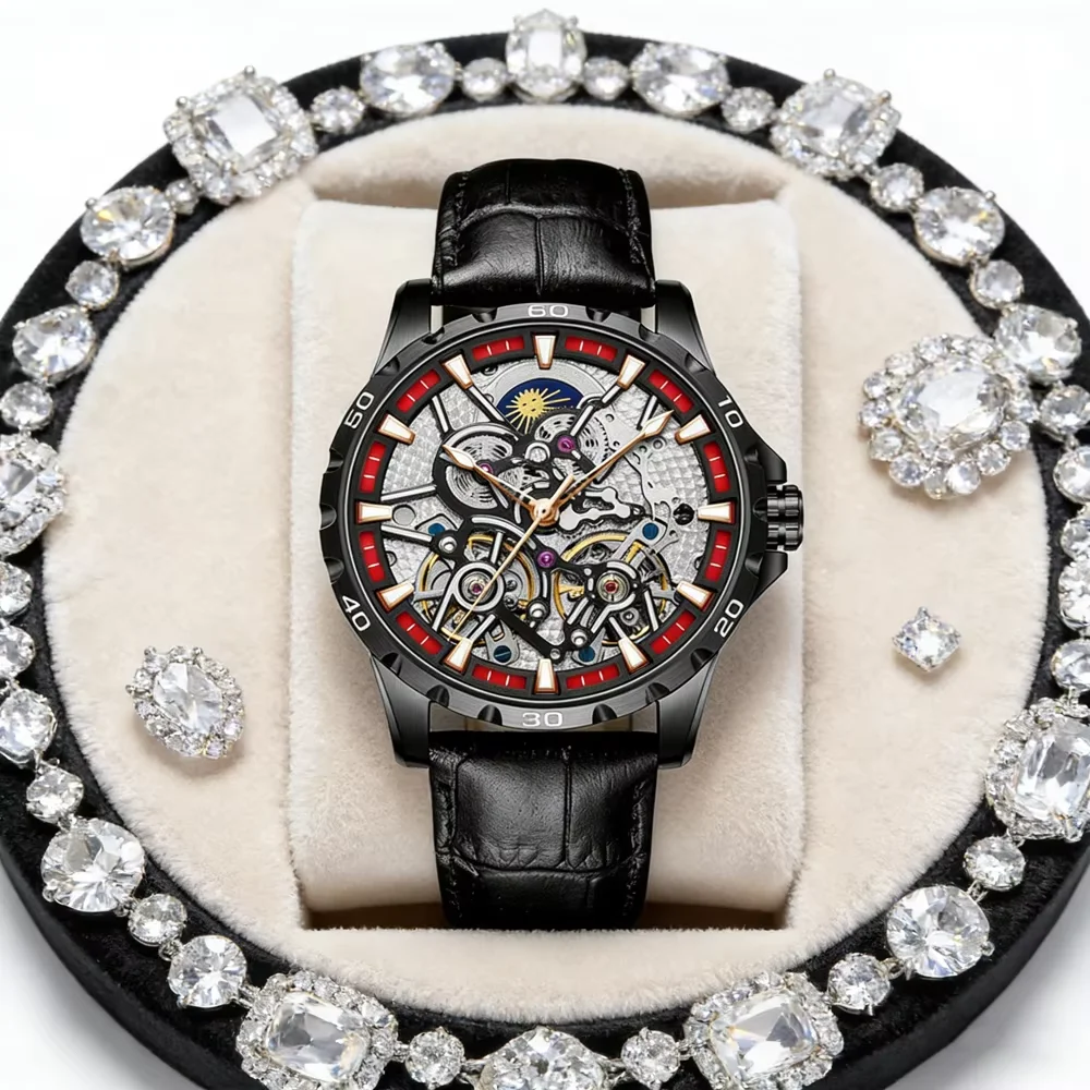 2025 New 40mm Automatic Watch Luxury 50m Waterproof Diver Watches automatic movement Diver Men Watch