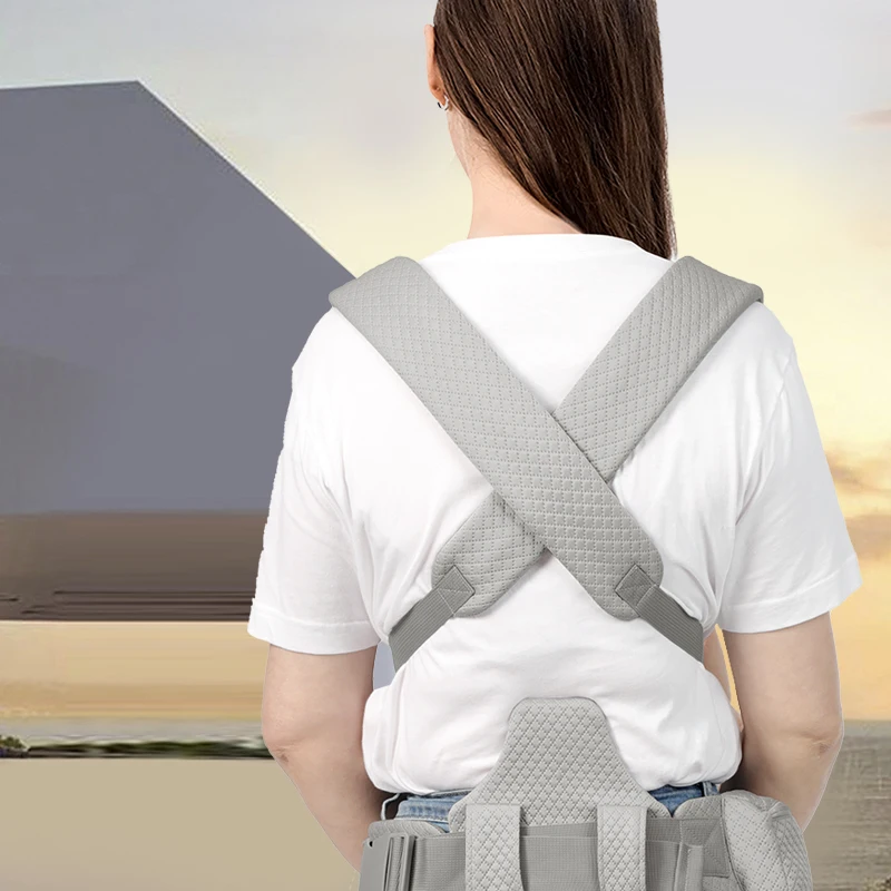 حاملة أطفال مصممة لتصميم مريح يدوم طويلاً، 7-44 رطل للرضع والأطفال الصغار، خفيفة الوزن ومريحة