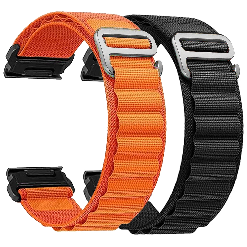 QuickFit 20mm 22mm 26mm Strap Nylon for Garmin Fenix 7X 7 7S Pro Fenix 6X 6 6S 5X Epix 2 Pro Instinct Tactix 7 Enduro Loop Band