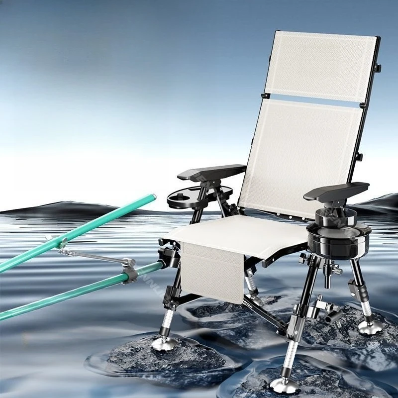 

New Foldable Fishing Chair Portable European Chair for Wild Full Set of Chairs