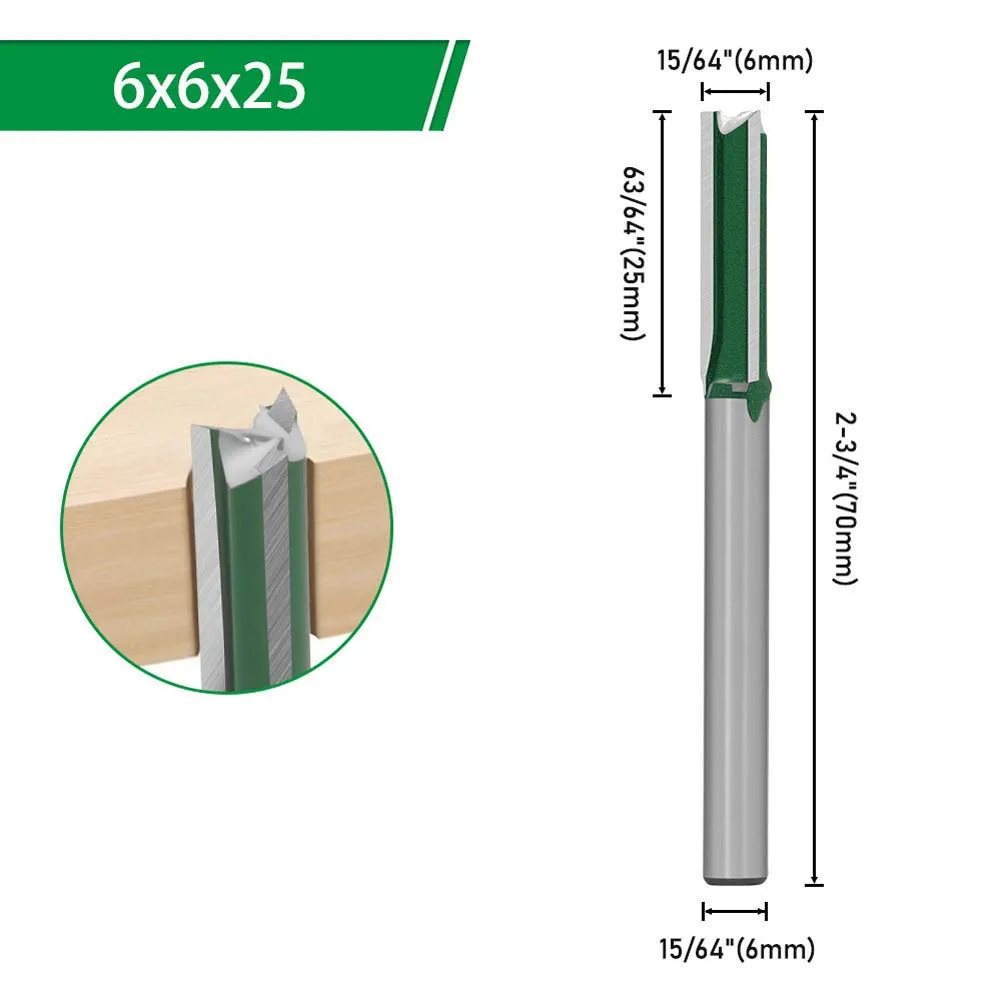 

Фреза прямая трехзубая для нарезания пазов, быстрое сверление, более плавная резка для станков с ЧПУ