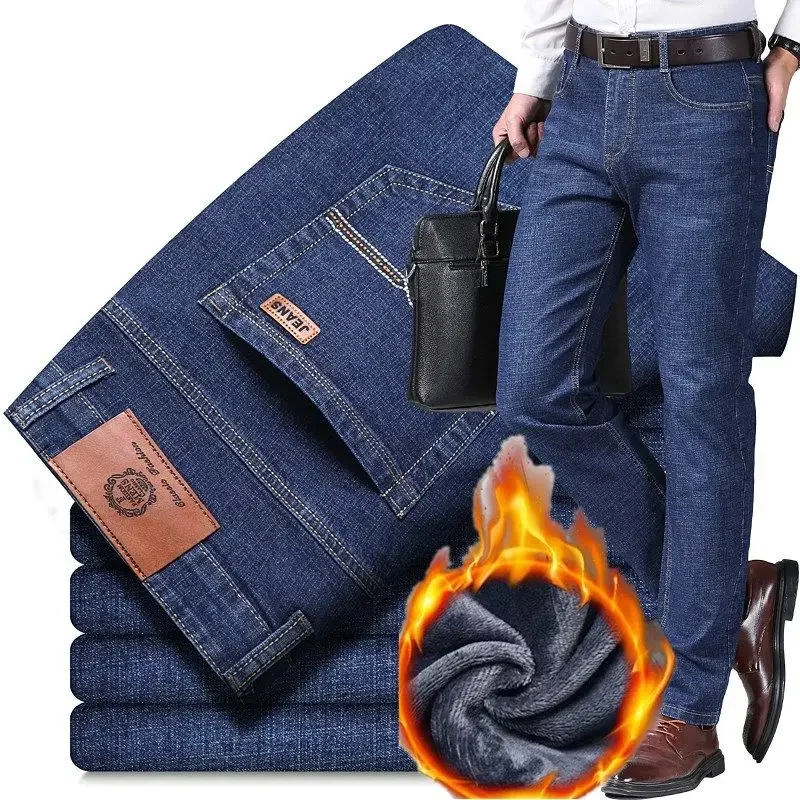 Thumbnail 2 - #6 New Mens Brushed Winter Jeans Arrivals