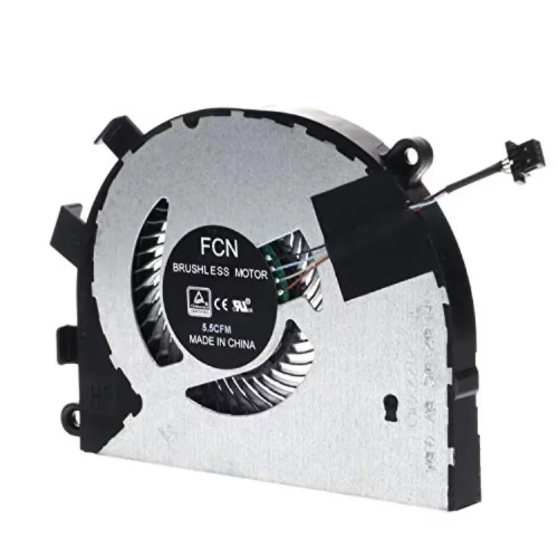 CPU Cooling Fan Replacement for Dell Inspiron 15 5584 /Latitude 3400 3500 P/N: 0T6RHW CN-0T6RHW T6RHW DFS5K12214161H DC5V 0.5A