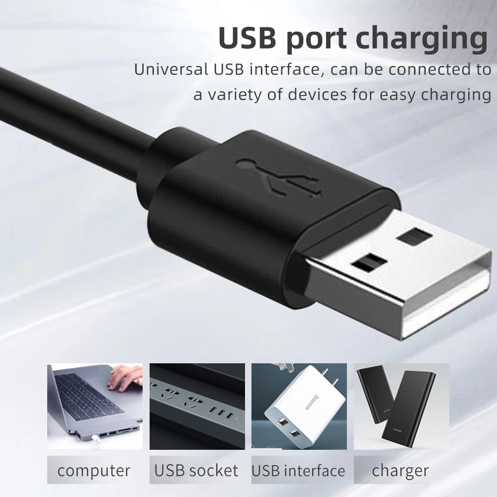 الطيف الكامل LED نمو النبات ضوء 3 ألوان USB النمو مصباح بوعاء النباتات زهرة البذور زراعة مصباح مع وظيفة التوقيت
