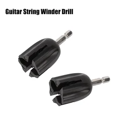 Miwayer 1/2PCS Electric Guitar String Winder Drill Head, Universal String Changer for Acoustic Electric Classical Guitar
