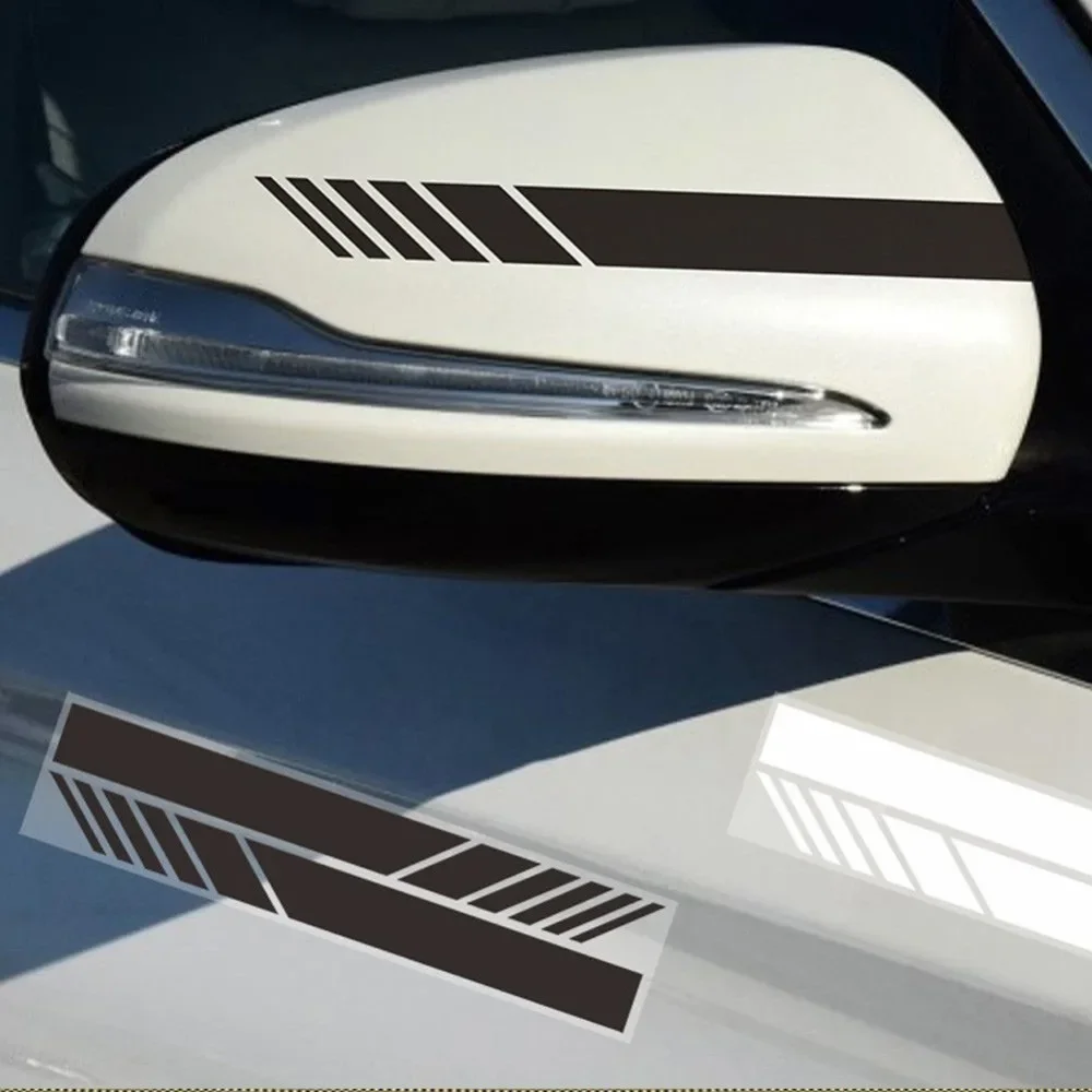Car Stickers Reflective Flim Stripes Creative Decals Decoration For Motorcycles Rearview Mirrors Auto Tuning Styling