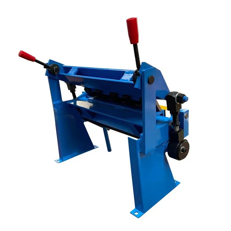 610 MM Manual Sheet Metal Bending Machine Micro Shearing Equipment 0-135 Degrees Hemming Tools Sui  For Iron Copper Aluminum