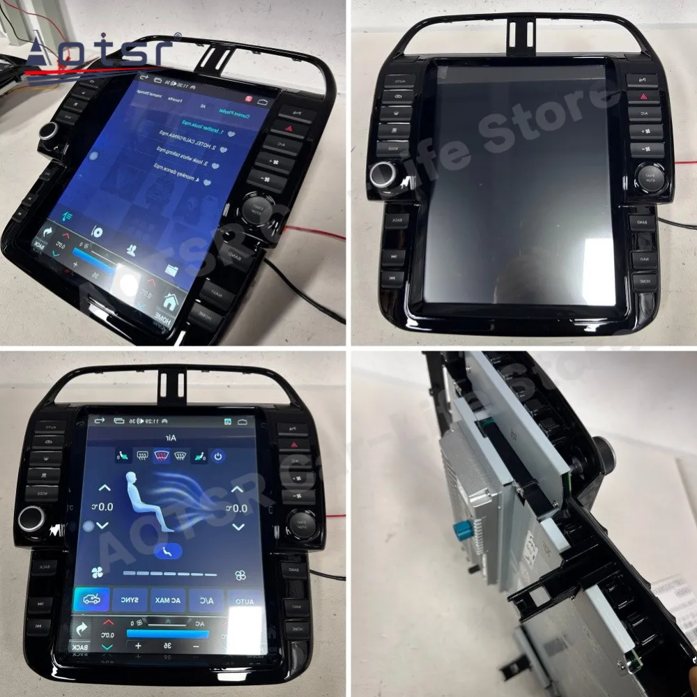 Radio Multimedia para Auto con Android Auto y Carplay, GPS, Navegación, Audio, Reproductor Estéreo, Unidad Principal para Jaguar F-PACE 2016~2019