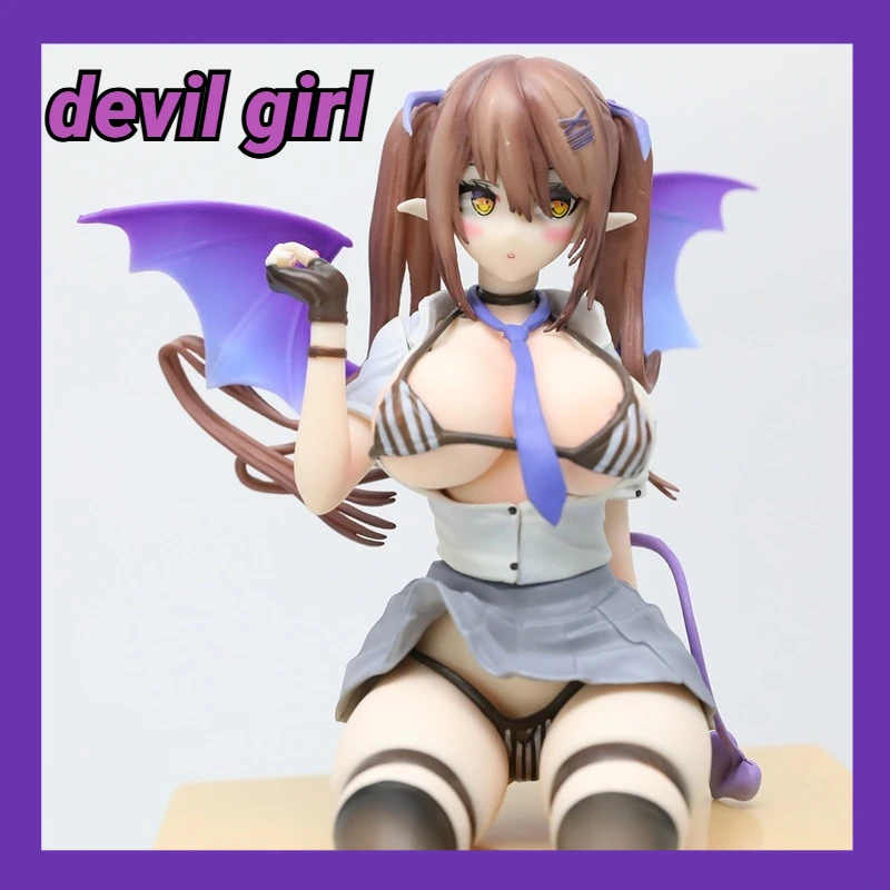 

Аниме-фигурка Суккуб Лумиру в масштабе 1/6, 23,5 см, Демон-девушка, настольная статуэтка, украшение для книжной полки/ПК, коллекционная игрушка, подарок для фанатов отаку