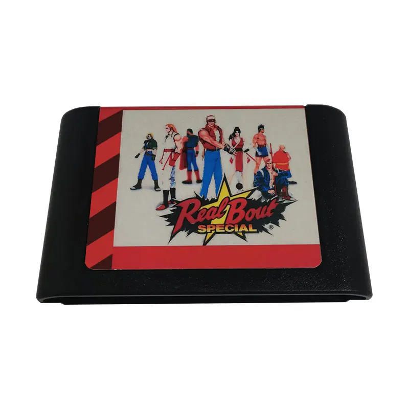 MD Game Card para Mega Drive, Real Bout, Especial para Sega Genesis, Original Console