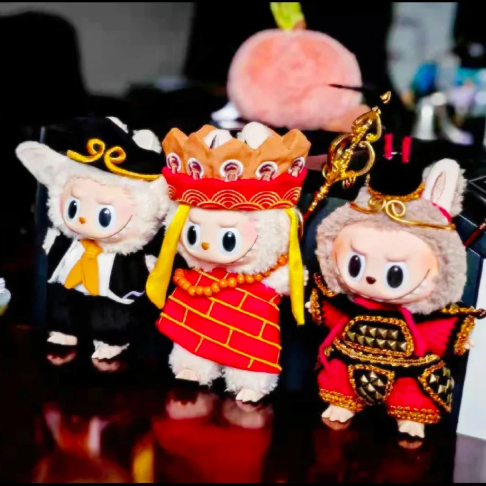 ชุดตุ๊กตาลาบูบู เสื้อผ้าตุ๊กตาเนจ่า สายคาดเอว เออ บิง ชุดซอมบี้จีนโบราณ ชุดนินจาวิเศษตะวันตก อุปกรณ์เสริมตุ๊กตา ของขวัญ