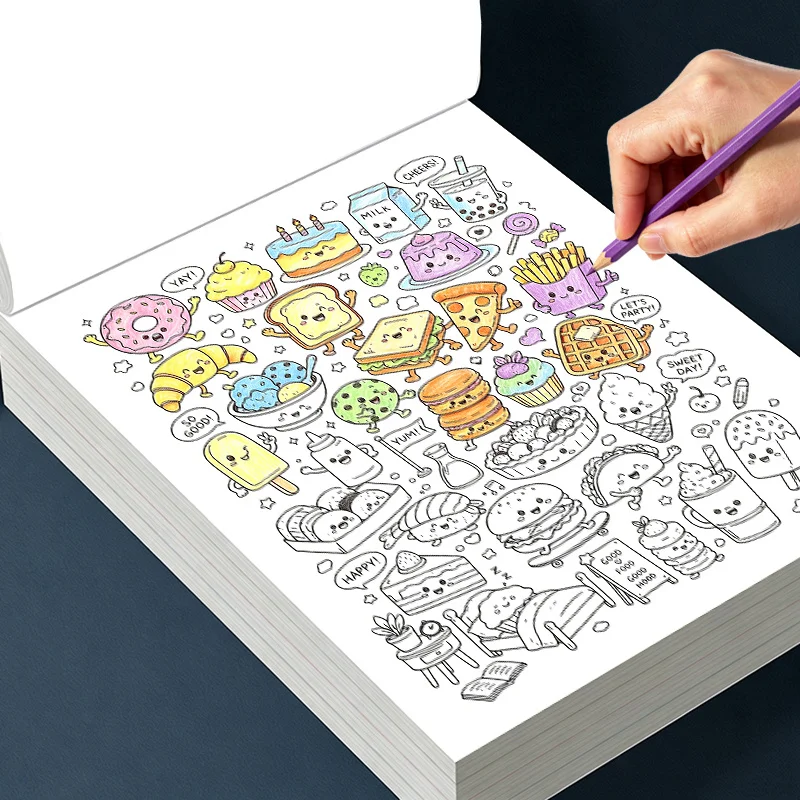 16 Pages Little Doodles Adult  - Adult Coloring Book Stress Relief 评论和价格