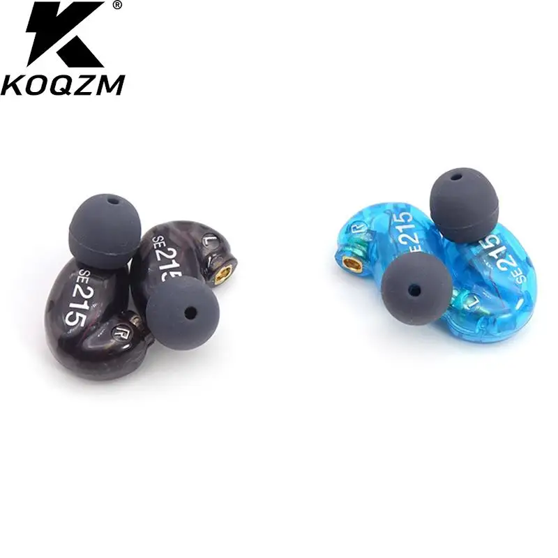 Hi-FI MMCX SE215 Stereo Noise Canceling DIY 7mm In Ear Earphones Headset For Shure SE215 SE535 Headphone Bass Earpieces