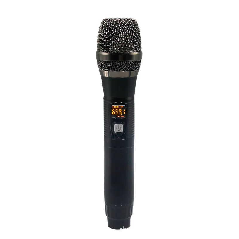 

Wireless microphone, one to two, home KTV sound card, dedicated to singing, lithium battery, metal microphone noise reduction